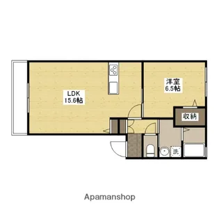 サニーハイムminomi【1階】の間取り