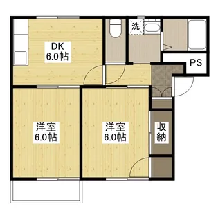 コンフォート久松台【1階】の間取り