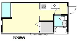 LA新徳田A【303号室】の間取り