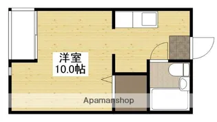 LA新徳田A【306号室】の間取り