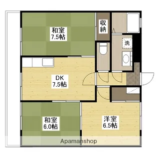 木之庄スライブ【3階】の間取り