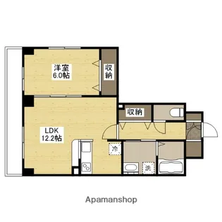 ボヌールソレイユ【2階】の間取り