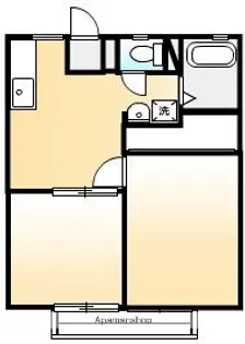 シティおかやま【1階】の間取り