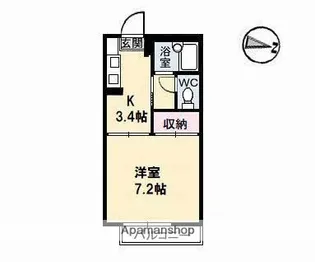 セフィラT・A・P A棟【1階】の間取り