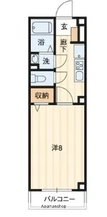 カルムシャンブル【2階】の間取り