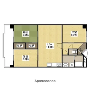 レジェンド御船ガーデン【2階】の間取り
