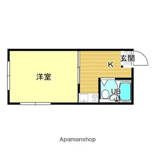 くらもとコーポ【E号室】の間取り