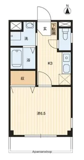 プラスパーA【4階】の間取り
