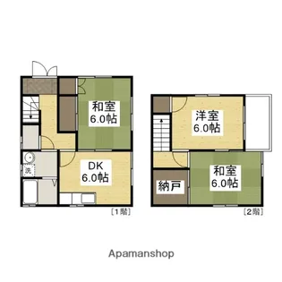 広島県福山市川口町5丁目【一戸建】の間取り