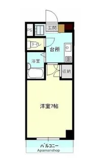 フルリール松浦【5階】の間取り