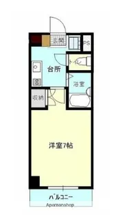 フルリール松浦【4階】の間取り