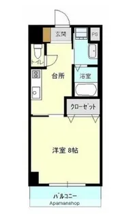 フルリール松浦Ⅱ【1階】の間取り