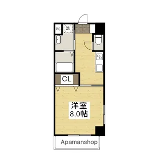 フルリール松浦Ⅱ【6階】の間取り