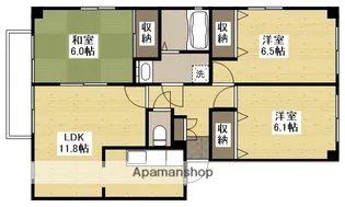 フォブール春日Ⅰ【1階】の間取り