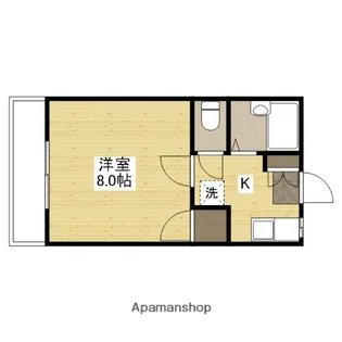 コーポカンバラ【101号室】の間取り