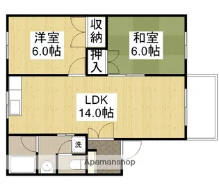 アルボーレ【301号室】の間取り