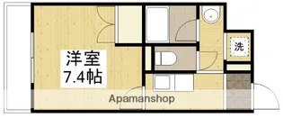 フォックスレイクマンション【608号室】の間取り
