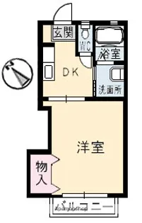 アメニックス福山11番館【1階】の間取り
