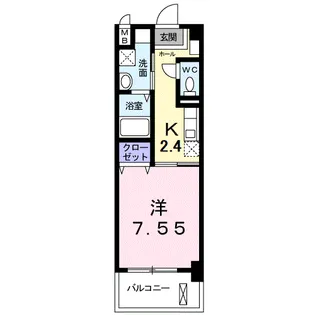 アルカンシェル【2階】の間取り