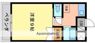 バグースⅡ【3階】の間取り