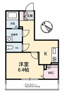 グランベレオ千代田【2階】の間取り