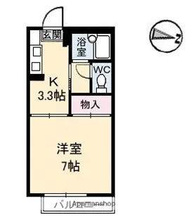 セフィラT・A・P A棟【1階】の間取り