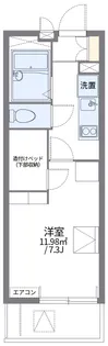 レオパレスRADIANT時宗【1階】の間取り