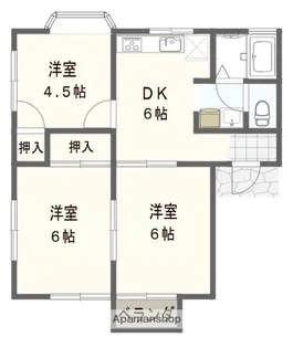 フローレンス春日【2階】の間取り
