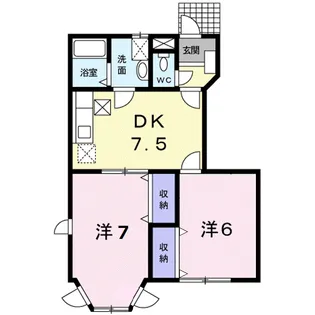 アール・ド・ヴィーヴル A【1階】の間取り