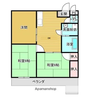 エスポワール神辺【2階】の間取り