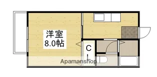ビーライン曙【1階】の間取り
