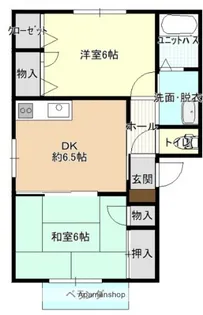 ハイムモルゲンロート A棟【1階】の間取り