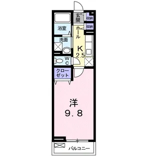 アンジュ【2階】の間取り