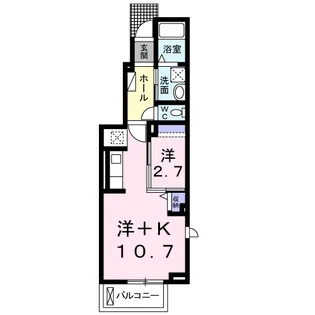 グランソレイユHMⅠ【1階】の間取り