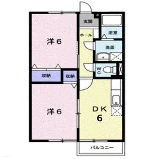 サンモール【1階】の間取り