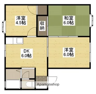 リーヴァ・サンM【101号室】の間取り