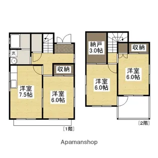 広島県福山市新涯町5丁目【一戸建】の間取り