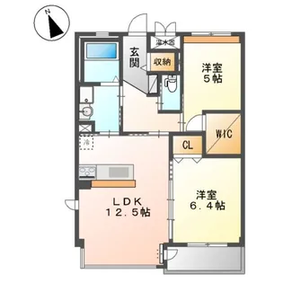 アリビオ【2階】の間取り