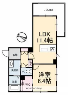 URBAN CREST【2階】の間取り