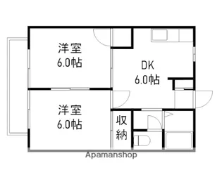 エルディム岩崎【103号室】の間取り