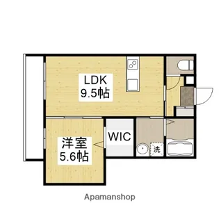 プランドール沖野上 【305号室】の間取り