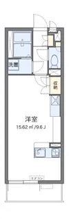 ミランダグレイス南手城【106号室】の間取り