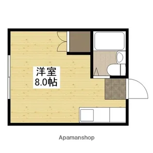 ハイツ・ジュネス【3階】の間取り