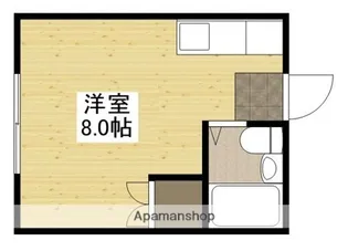 ハイツ・ジュネス【1階】の間取り