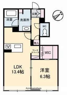 グラン・ジュテIII【1階】の間取り