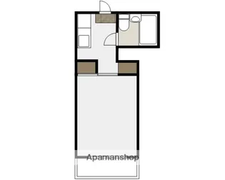 コーポマネキ【4階】の間取り