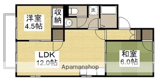 プランタンⅠ【2階】の間取り