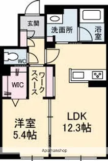 PROUD【1階】の間取り