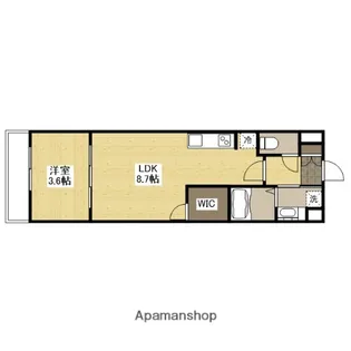月光手城ルート2【1階】の間取り
