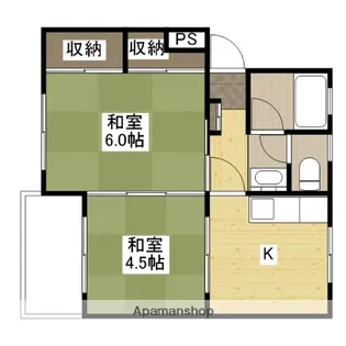 コンフォート瀬戸【112号室】の間取り